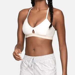 EUC Outdoor Voices Steeplechase Bra in Oatmeal